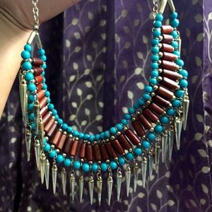 Boho Tribal Statement Necklace